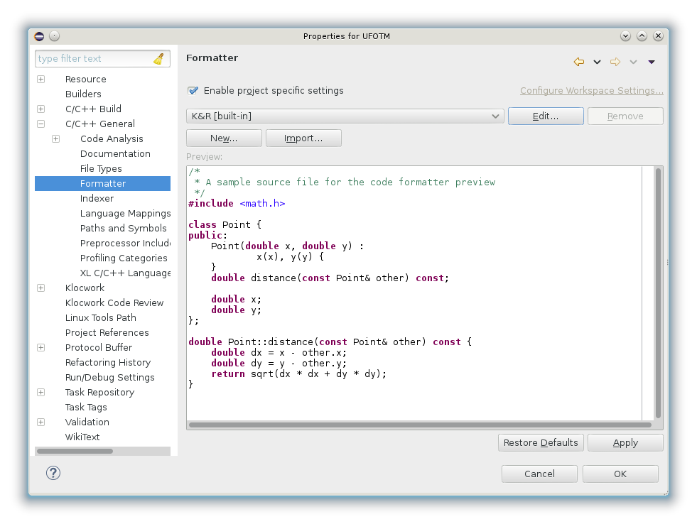 File properties c. Eclipse c++. Конструктор c++. Константный конструктор c++.