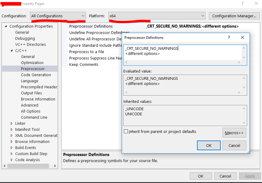 Disable crt. CRT no Warnings c++. _CRT_secure_no_Warnings. CRT_secure_no_Warnings c++. CRT secure no Warnings c.