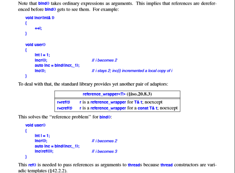 Bind cpp. Auto c++. The c++ Programming language 4th Edition. Noexcept c++. Upper bound c++.