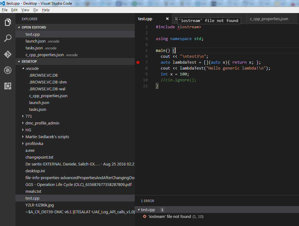 C++ vscode. Что такое #include "Test.cpp". Vscode browser Tab. Mac os vscode.